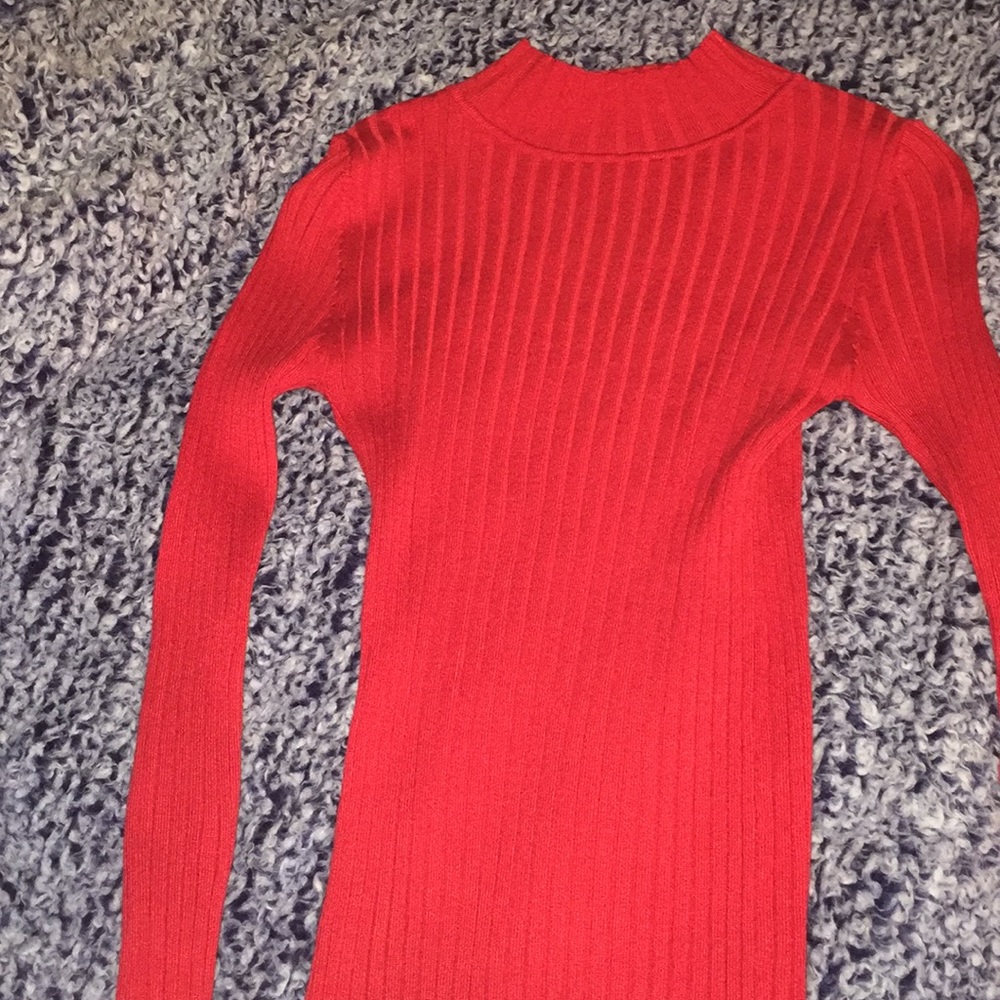 Red sweater